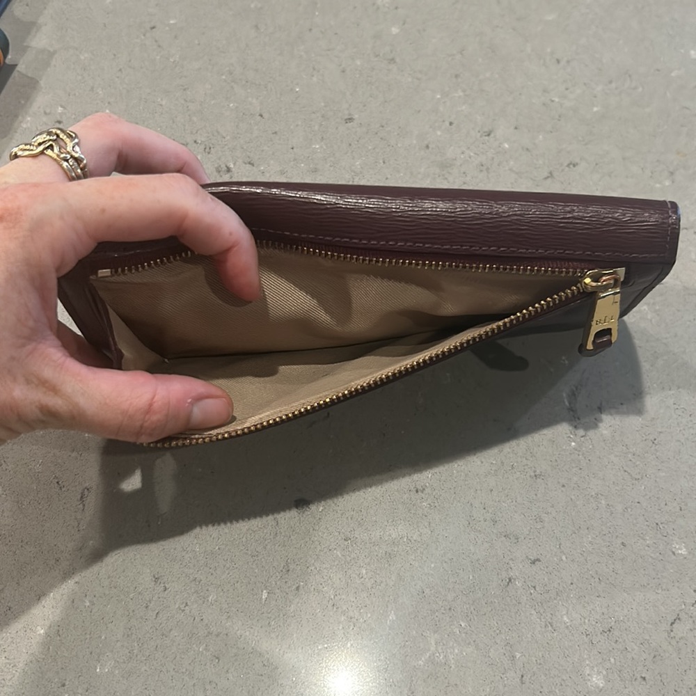 Ralph Lauren burgundy leather wallet - Picture 7 of 7